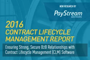 2016 Contract Lifecycle Management Report