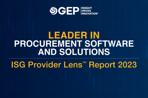 GEP is a Leader in Procurement Software Platforms and Solutions