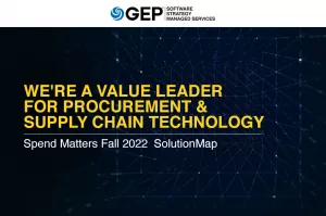 GEP Is a Value Leader in Procurement Technology
