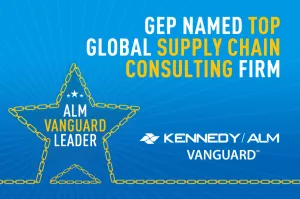 Alm Vanguard Leader, GEP Named Top Global Supply Chain Risk Consulting Firm 
