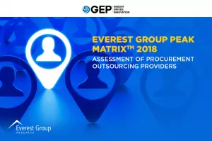 Everest Group PEAK Matrix <sup>TM</sup> 2018 Assessment of Procurement Outsourcing Providers