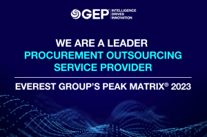 GEP Is a Leader Among Procurement Outsourcing Providers