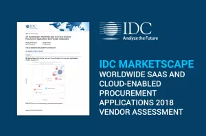 IDC MarketScape: Worldwide SaaS and Cloud-Enabled Procurement Applications 2018 Vendor Assessment