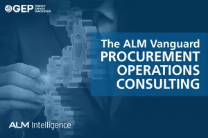 GEP Named Leader on the ALM Vanguard for Procurement Operations Consulting 