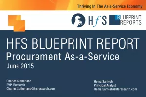 HfS Blueprint Report: Comprehensive Review of Procurement Outsourcing (Procurement-as-a-Service) Providers