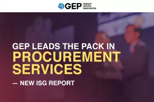 GEP Leads the Pack in Procurement Services