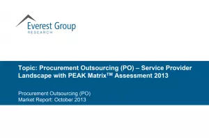 Research Powerhouse Everest ranks GEP as Procurement Outsourcing Leader