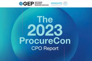 The 2023 ProcureCon CPO Report