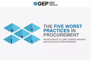 The Five Worst Practices in Procurement: Proven Ways to Limit Career Growth and Success in Procurement