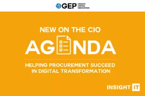 New on the CIO Agenda: Helping Procurement Succeed in Digital Transformation