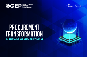 Procurement Transformation in the Age of Generative AI