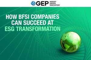 How BFSI Companies Can Succeed at ESG Transformation