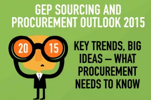     GEP Trend Report: Strategic Sourcing and Procurement Outlook 2015
