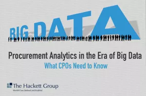 Procurement Analytics in the Era of Big Data : What CPOs Need to Know