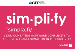Simplify: Combating Software Complexity to Achieve a Transformation in Productivity
