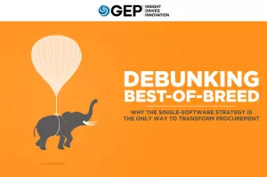 Debunking Best-of-Breed: Why the Single-Software Strategy Is the Only Way to Transform Procurement