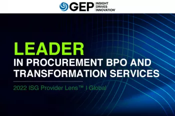 GEP Leads the Way in Procurement BPO and Transformation Services