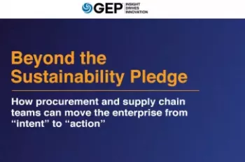 Beyond the Sustainability Pledge