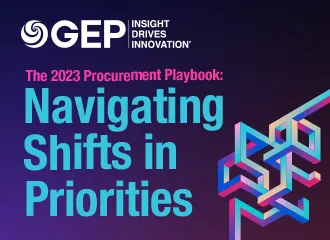 The 2023 Procurement Playbook: Navigating Shifts in Priorities