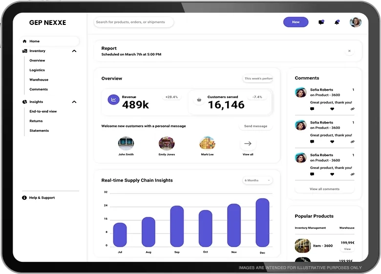 Intuitive, user-friendly reporting