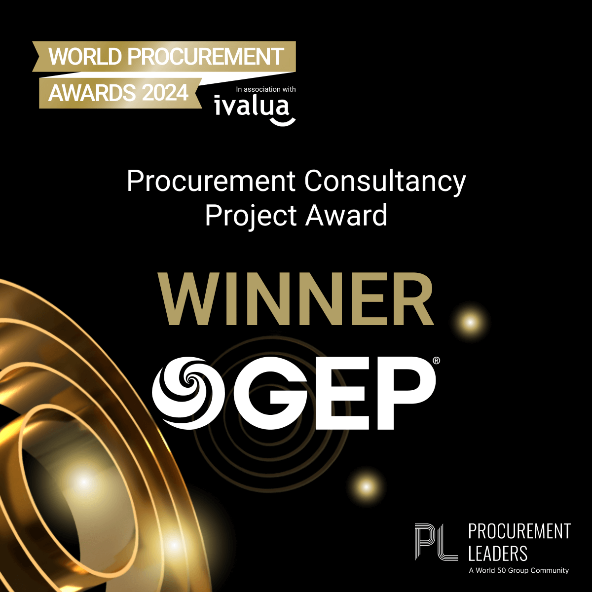 Winner — Procurement Consultancy Project Award by The World Procurement Awards 2024