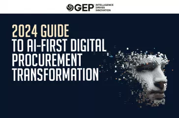 2024 Guide to AI-First Digital Procurement Transformation